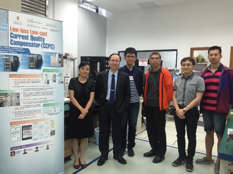 Prof. Gary W. Chang visits Electric Power Engineering Laboratory, University of Macau