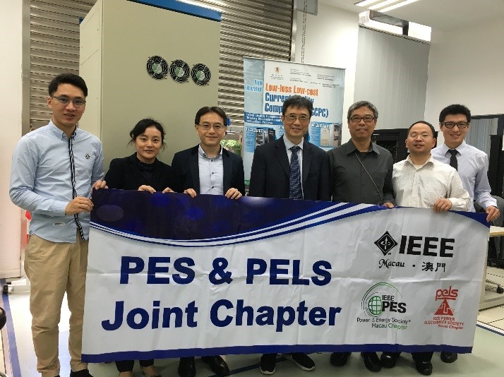 Prof. An LUO visits Electric Power Engineering Laboratory, University of Macau