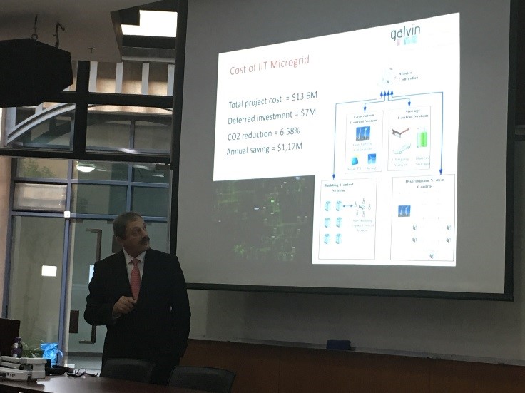 Prof. Mohammad Shahidehpour presents his topic 2